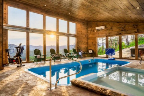 Winter Deals! Million Dollar View with Indoor Pool,Arcade,Hot Tub